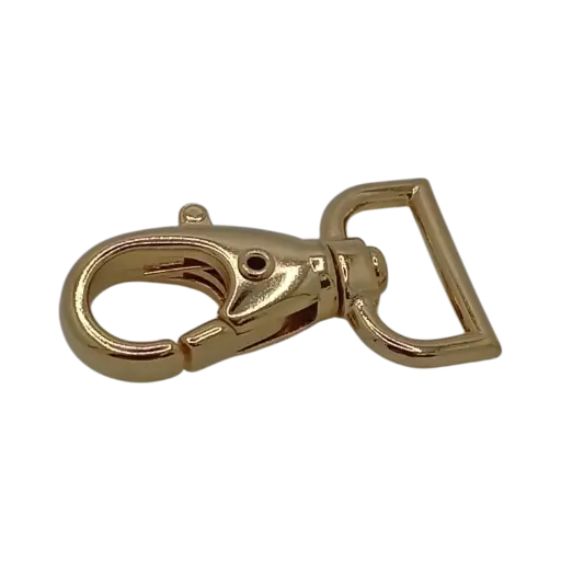 Mousqueton 24950/01 Laitonné (Bélière Carrée 16mm) 