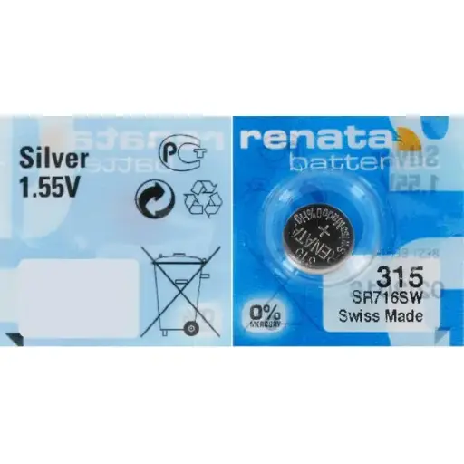 [PI_TAD-315] Pile 315 SR716SW Renata
