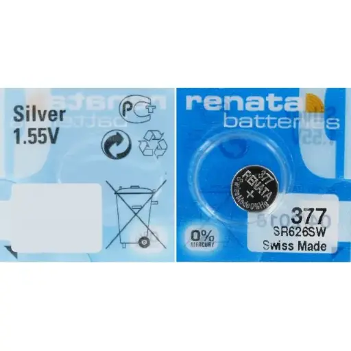 [PI_TAD-377] Pile 377 SR626SW Renata