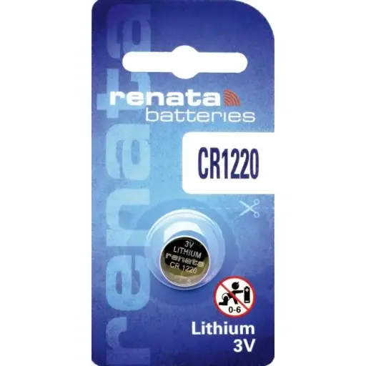 [PI_TADCR1220] Pile Bouton CR1220 Renata