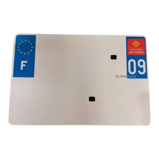 Plaque Auto Aluminium Evotion S.I.V. 300 x 200 mm