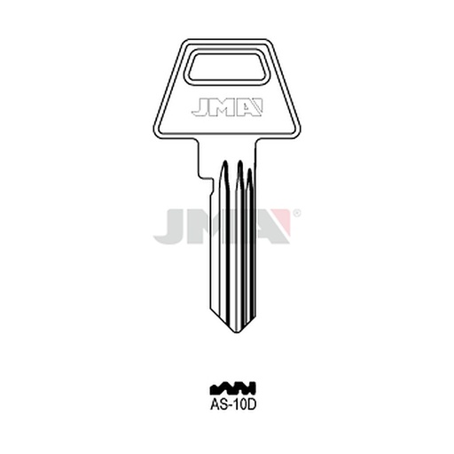 [AS-10D] Clé plate ps acier AS-10D