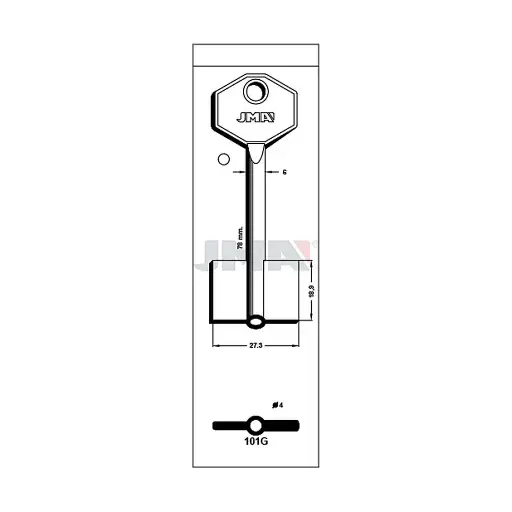 [101G] Clé dp tf l 71 a 100 mm 101G
