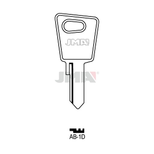 [AB-1D] Clé plate acier AB-1D
