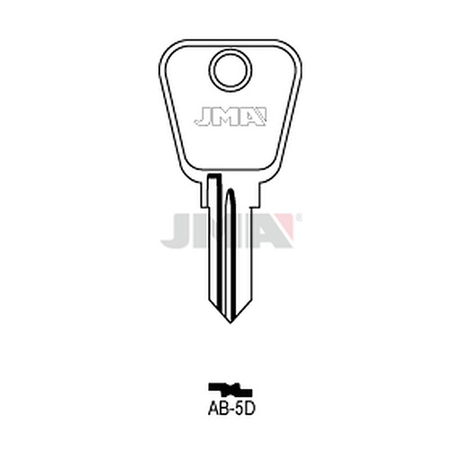 [AB-5D] Clé plate acier AB-5D