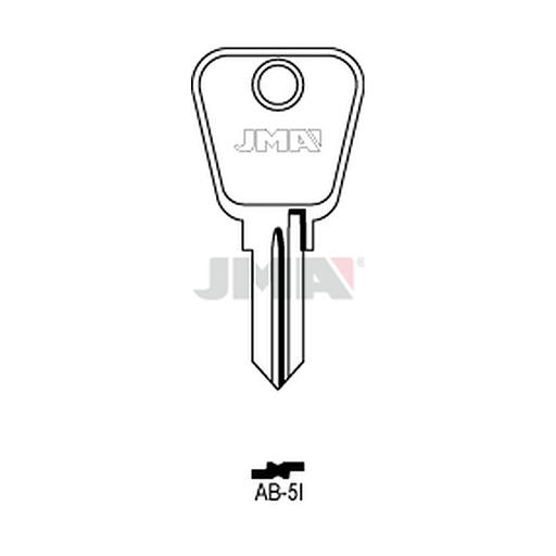 [AB-5I] Clé plate acier AB-5I