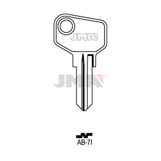 [AB-7I] Clé plate acier AB-7I