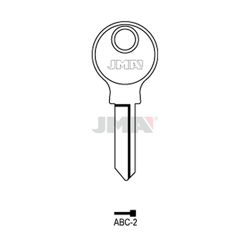[ABC-2] Clé plate acier ABC-2