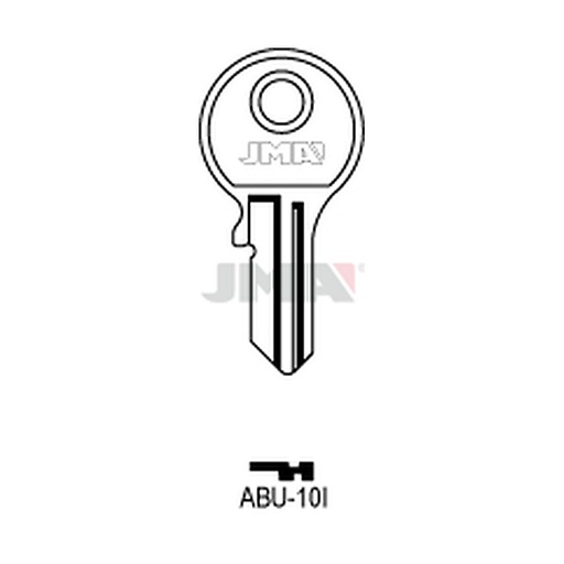 [ABU-10I] Clé plate acier ABU-10I