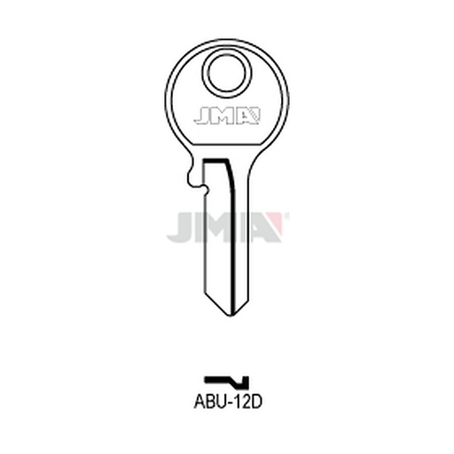 [ABU-12D] Clé plate acier ABU-12D
