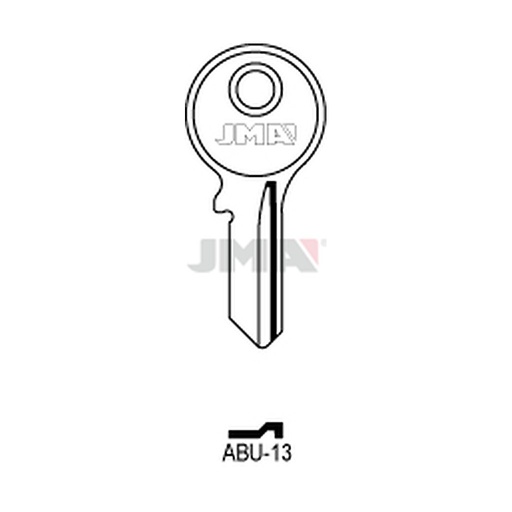 [ABU-13] Clé plate acier ABU-13