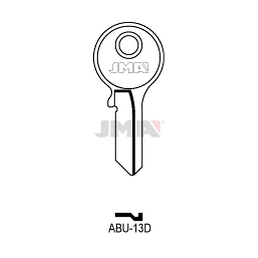 [ABU-13D] Clé plate acier ABU-13D