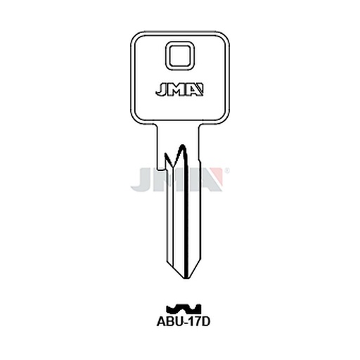 [ABU-17D] Clé plate acier ABU-17D