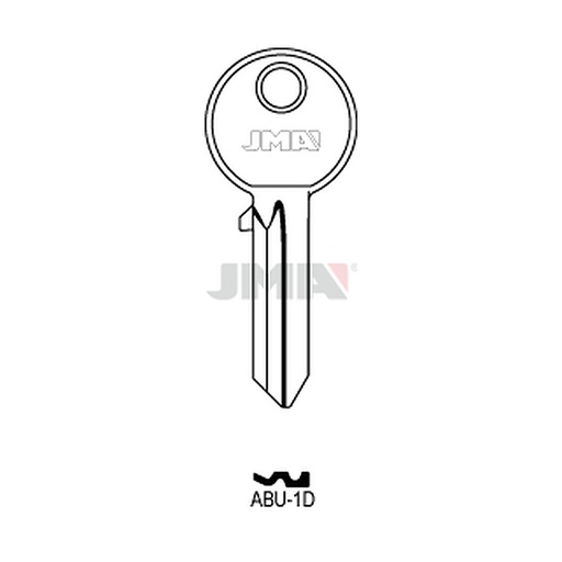 [ABU-1D] Clé plate acier f3 ABU-1D