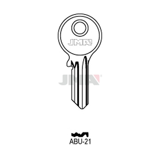 [ABU-21] Clé plate acier ABU-21