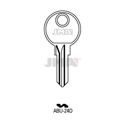 [ABU-24D] Clé plate acier ABU-24D