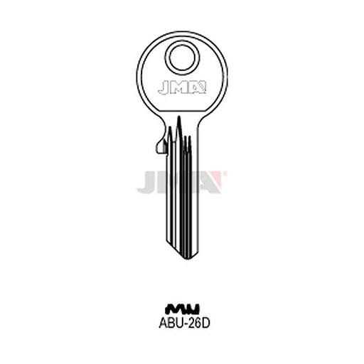 [ABU-26D] Clé plate acier ABU-26D
