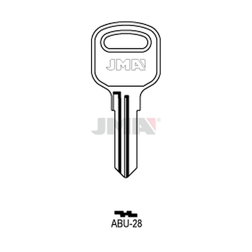 [ABU-28] Clé plate acier ABU-28