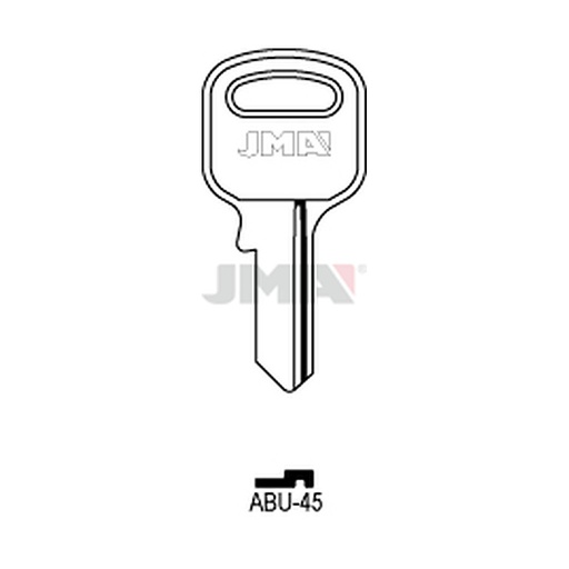 [ABU-45] Clé plate acier ABU-45