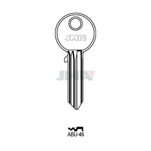 [ABU-46] Clé plate ps acier ABU-46