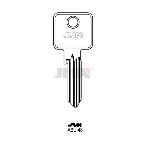 [ABU-48] Clé plate ps acier ABU-48