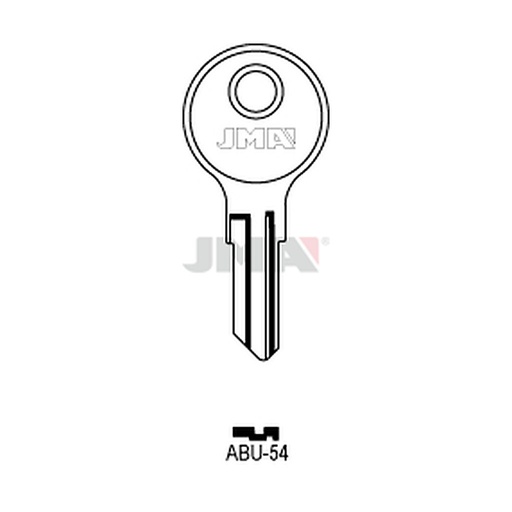 [ABU-54] Clé plate acier ABU-54