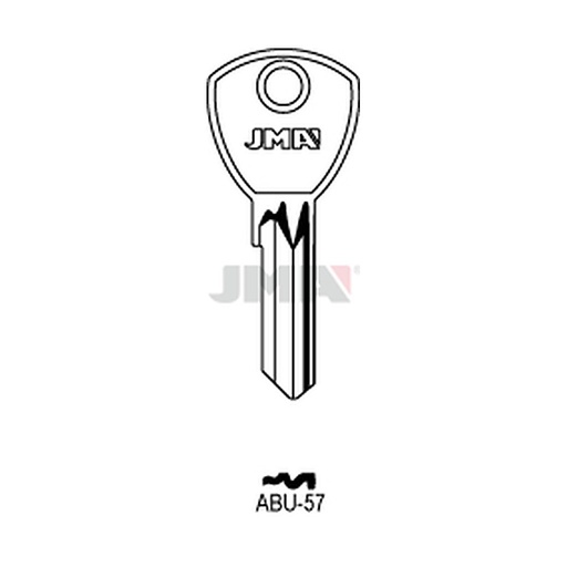 [ABU-57] Clé plate acier ABU-57