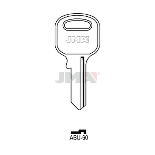 [ABU-60] Clé plate acier ABU-60
