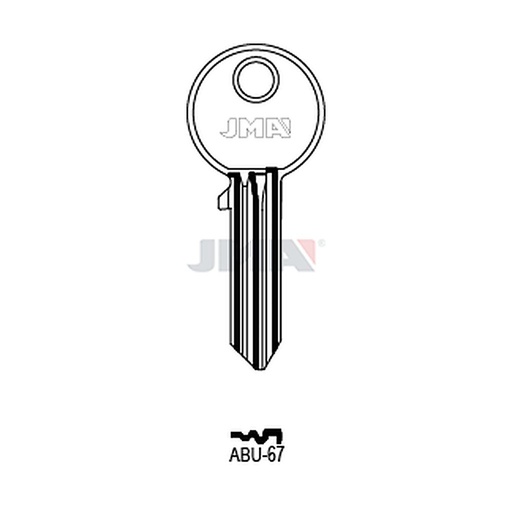 [ABU-67] Clé plate ps acier ABU-67