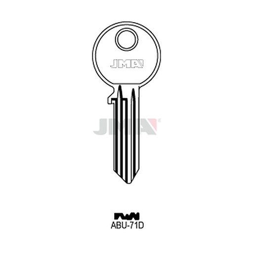 [ABU-71D] Clé plate acier ABU-71D