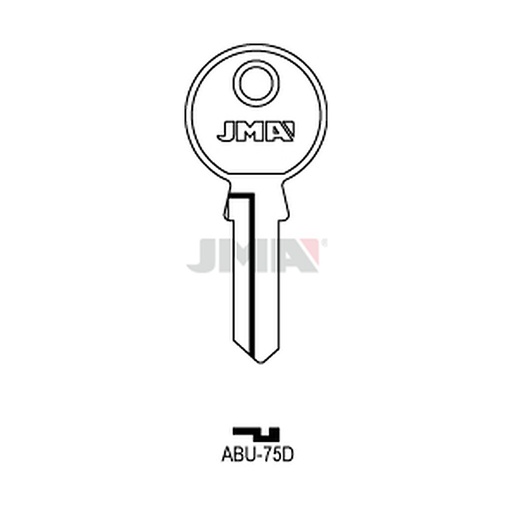 [ABU-75D] Clé plate acier ABU-75D