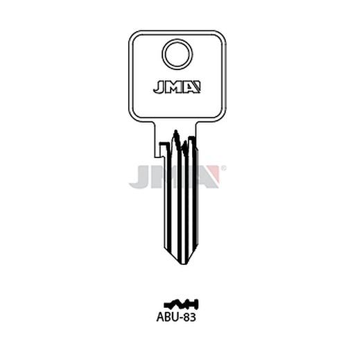 [ABU-83] Clé plate ps acier ABU-83