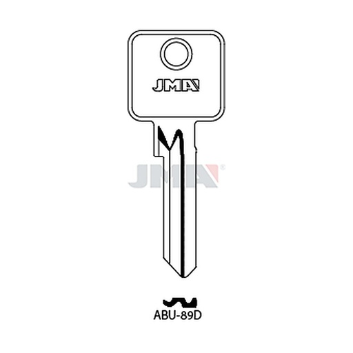 [ABU-89D] Clé plate acier ABU-89D