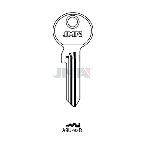 [ABU-92D] Clé plate ps acier ABU-92D