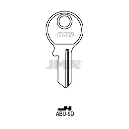 [ABU-9D] Clé plate acier ABU-9D