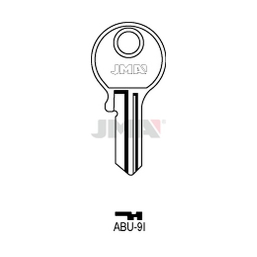 [ABU-9I] Clé plate acier ABU-9I