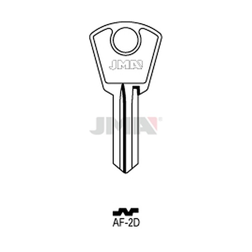 [AF-2D] Clé plate acier AF-2D