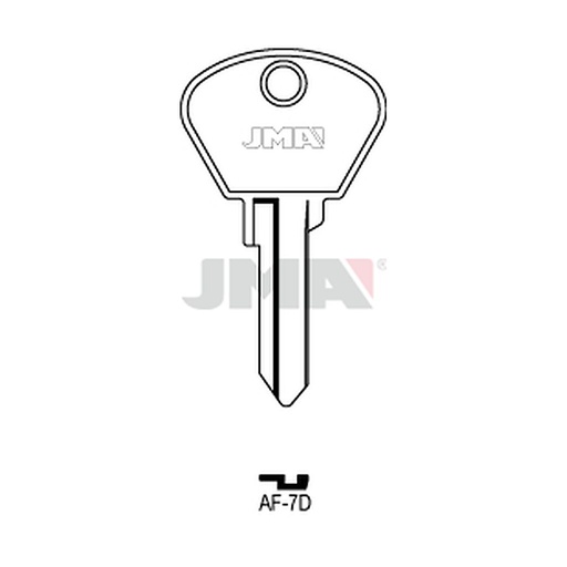 [AF-7D] Clé plate acier AF-7D