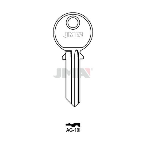 [AG-10I] Clé plate acier AG-10I