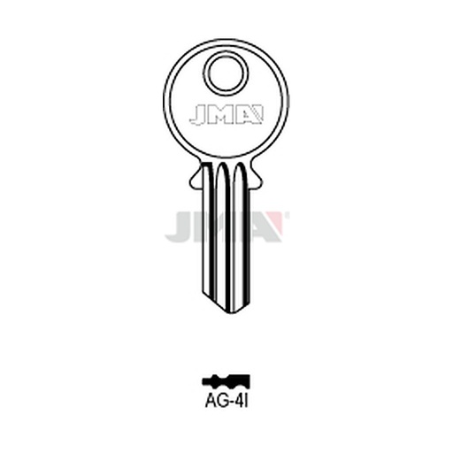 [AG-4I] Clé plate acier AG-4I