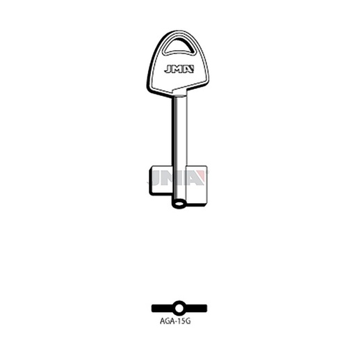 [AGA-15G] Clé double panneton AGA-15G