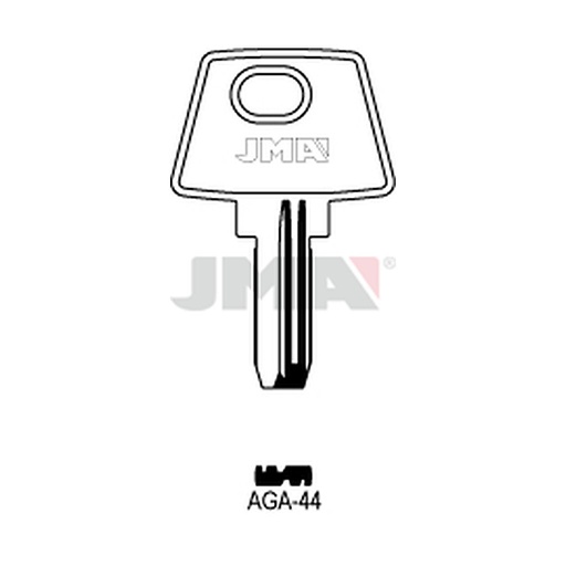 [AGA-44] Clé spec.cyl.tête métal AGA-44