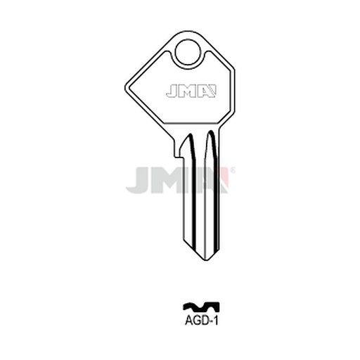 [AGD-1] Clé plate acier AGD-1