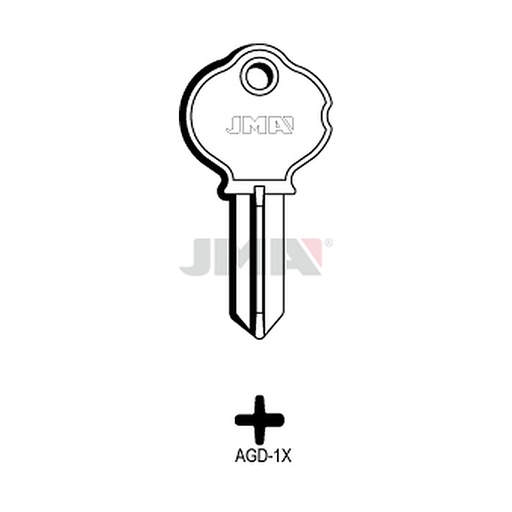 [AGD-1X] Clé cruciforme AGD-1X