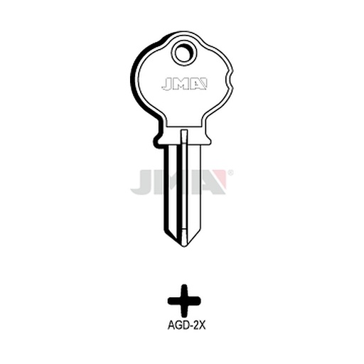 [AGD-2X] Clé cruciforme AGD-2X
