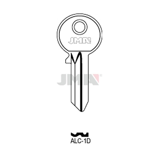 [ALC-1D] Clé plate acier ALC-1D