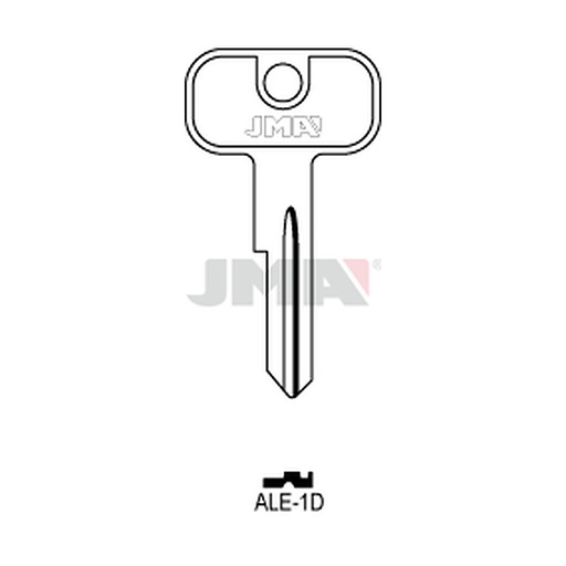 [ALE-1D] Clé plate acier ALE-1D