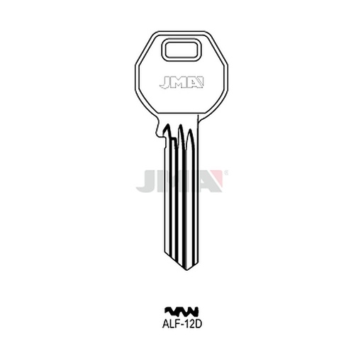 [ALF-12D] Clé plate ps laiton ALF-12D
