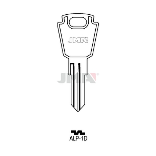 [ALP-1D] Clé plate acier ALP-1D