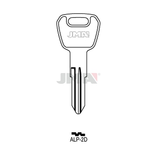 [ALP-2D] Clé plate acier ALP-2D